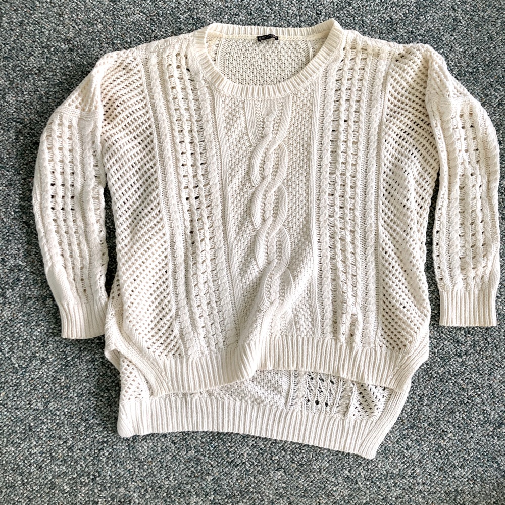 Express Cable Knit Sweater
